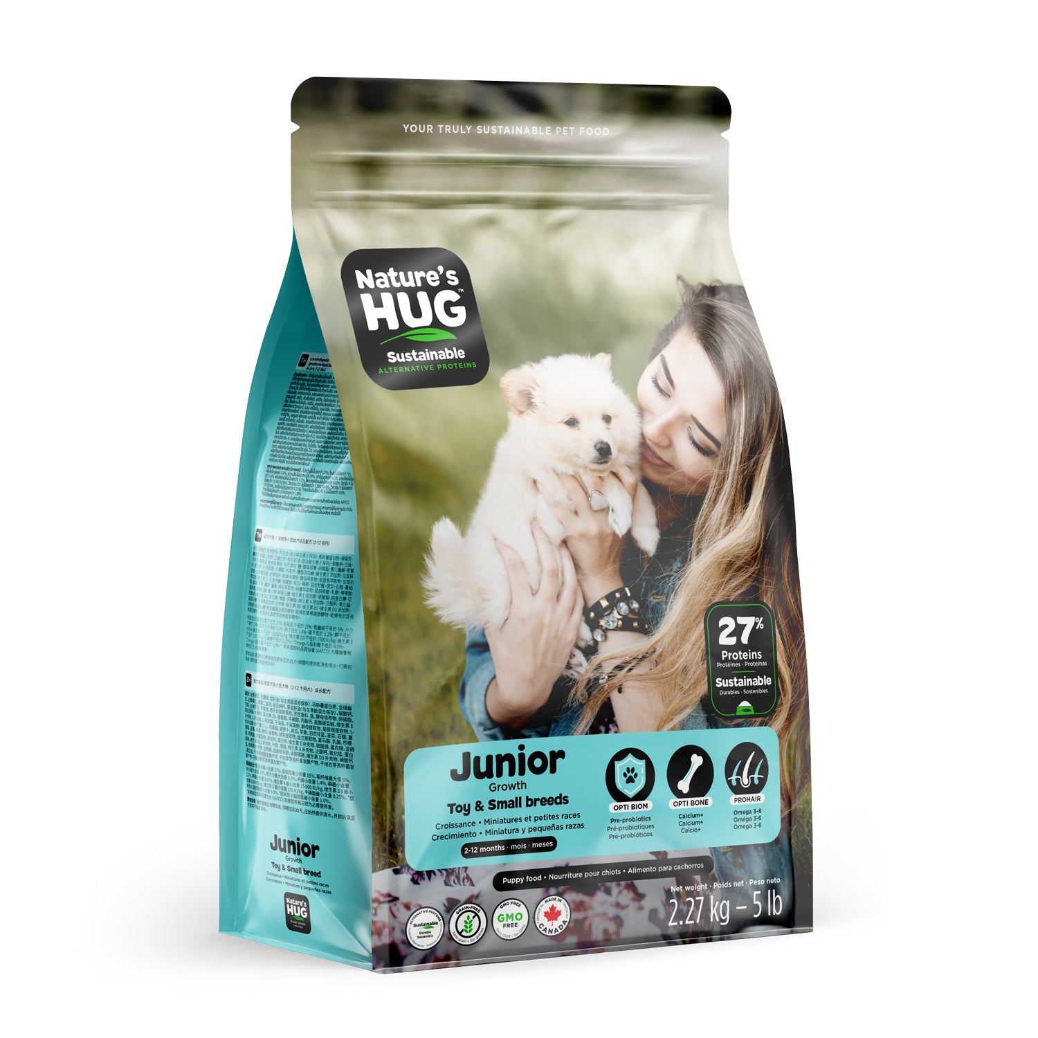 Buy Hypoallergenic Puppy Food for Sensitive Stomachs Allergies Online Nature s HUG Nature s HUG Pet Food Inc