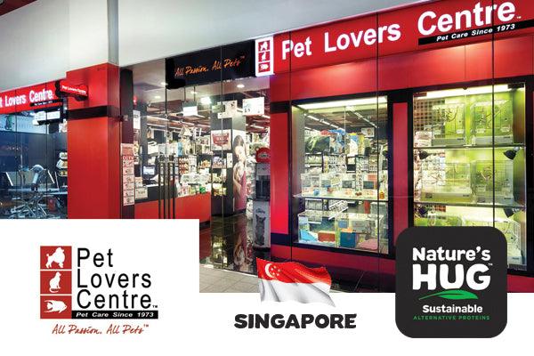 Nature’s HUG™ enters the Singaporean market with Pet Lovers Centre! - Nature’s HUG™ Pet food Inc.