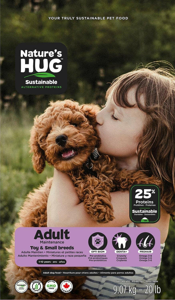 ADULT MAINTENANCE TOY & SMALL BREEDS - Nature’s HUG™ Pet food Inc.
